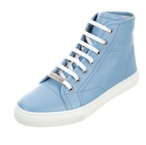 Gucci Leather High-top Sneakers